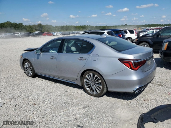 2020 Acura RLX Tech Pkg with VIN JH4KC1F5XLC000601, listed as a Copart auction lot 72119534 with 0 mi miles and Salvage Title. Bid and sale history available at carsss.com. Image 2.
