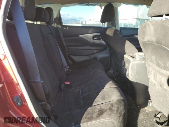 2017 Nissan Murano S with VIN 5N1AZ2MH4HN157353, listed as a Copart auction lot 86560284 with 46,234 mi miles and Salvage Title. Bid and sale history available at DreamBid. Image 11.