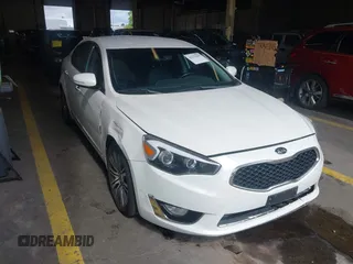2015 Kia Cadenza Premium z VIN KNALN4D72F5170740, wystawiony jako IAAI lot #42279465 z przebiegiem 112 770 mil mil oraz . Historia ofert i sprzedaży dostępna na DreamBid. Obrazek 1.