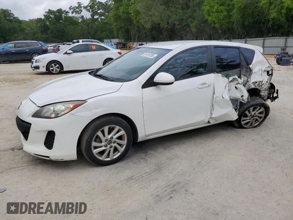2013 Mazda 3 i Touring with VIN JM1BL1L75D1780544, listed as a Copart auction lot 51416705 with 151,296 mi miles and Salvage Title. Bid and sale history available at carsss.com. Image 1.