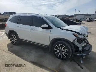 2022 Honda Pilot Touring 7-Passenger with VIN 5FNYF6H67NB018467, listed as a Copart auction lot 45358605 with 29,268 mi miles and Salvage Title. Bid and sale history available at carsss.com. Image 4.