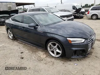 2018 Audi A5 Sportback Premium with VIN WAUDNCF52JA016930, listed as a Copart auction lot 65779724 with 66,070 mi miles and Salvage Title. Bid and sale history available at carsss.com. Image 4.
