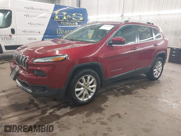 2016 Jeep Cherokee Limited with VIN 1C4PJMDB0GW337600, listed as a IAAI auction lot 42301911 with 163,441 mi miles and . Bid and sale history available at DreamBid. Image 18.