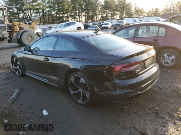 2018 Audi RS 5 z VIN WUAPWAF57JA903959, wystawiony jako Copart lot #86497634 z przebiegiem 11 104 mil mil oraz Szkody całkowita. Historia ofert i sprzedaży dostępna na DreamBid. Obrazek 2.