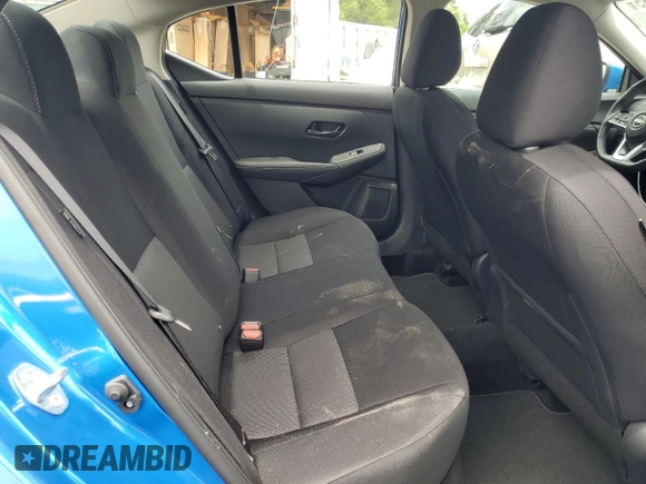2024 Nissan Sentra SV with VIN 3N1AB8CV6RY313645, listed as a Copart auction lot 59614685 with 12,296 mi miles and Salvage title. Bid and sale history available at DreamBid. Image 10.