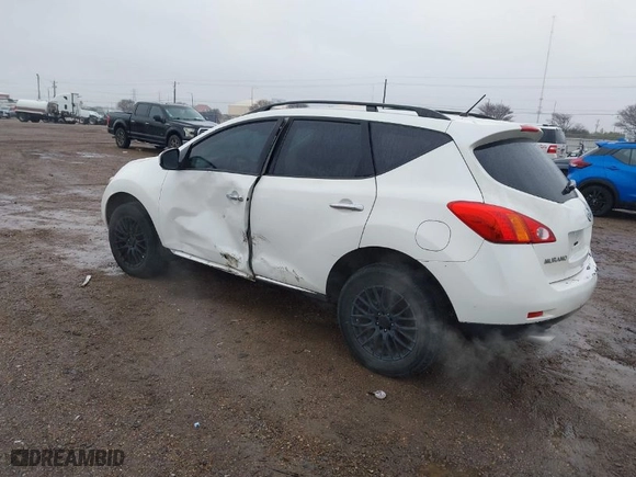 2009 Nissan Murano S with VIN JN8AZ18U69W102733, listed as a IAAI auction lot 41315812 with 211,483 mi miles. Bid and sale history available at carsss.com. Image 3.