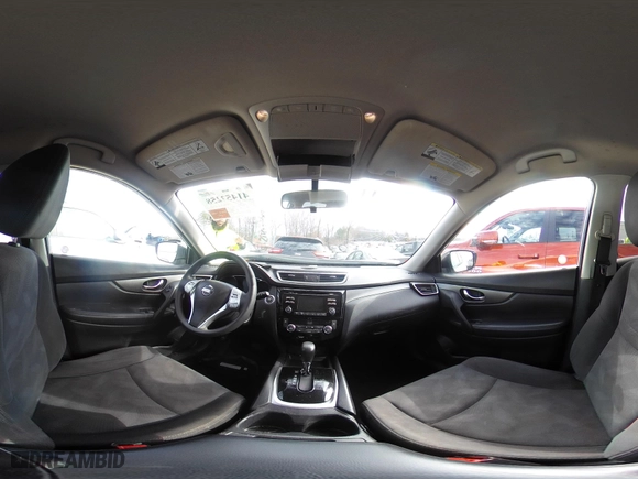 2016 Nissan Rogue S with VIN KNMAT2MV6GP699519, listed as a IAAI auction lot 41453258 with 166,581 mi miles. Bid and sale history available at carsss.com. Image 17.