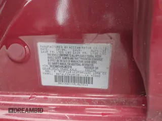2024 Nissan Versa SV с VIN 3N1CN8EV4RL867213, выставлен на аукционе IAAI как лот 42031313 с пробегом 6 691 миль миль и . История ставок и продаж доступна на DreamBid. Изображение 9.