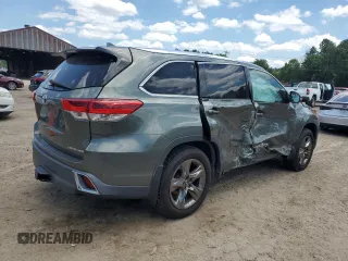 2018 Toyota Highlander Limited с VIN 5TDDZRFH7JS841952, выставлен на аукционе Copart как лот 56663945 с пробегом 50 489 миль миль и Списание • Salvage title. История ставок и продаж доступна на DreamBid. Изображение 3.