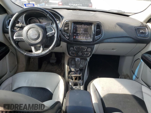 2020 Jeep Compass Limited с VIN 3C4NJDCB1LT125751, выставлен на аукционе Copart как лот 60538455 с пробегом 170 547 миль миль и Списание • Salvage title. История ставок и продаж доступна на DreamBid. Изображение 8.