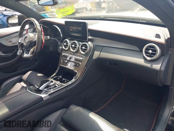 2017 Mercedes-Benz C 43 AMG with VIN WDDWJ6EB1HF451084, listed as a IAAI auction lot 42580008 with 84,882 mi miles and . Bid and sale history available at DreamBid. Image 5.