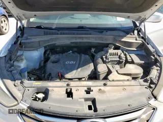 2016 Hyundai Santa Fe z VIN 5XYZU3LB9GG341587, wystawiony jako Copart lot #57722365 z przebiegiem 138 202 mil mil oraz Czysty tytuł • Clean title. Historia ofert i sprzedaży dostępna na DreamBid. Obrazek 12.