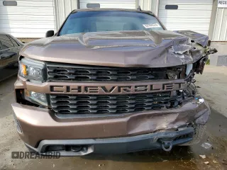 2019 Chevrolet Silverado 1500 Custom with VIN 3GCPYBEH0KG309192, listed as a Copart auction lot 86747434 with 29,629 mi miles and Salvage Title. Bid and sale history available at DreamBid. Image 5.