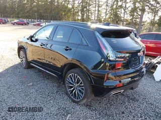 2024 Cadillac XT4 AWD Sport with VIN 1GYFZFR44RF198384, listed as a IAAI auction lot 41691257 with 5,400 mi miles and . Bid and sale history available at DreamBid. Image 3.