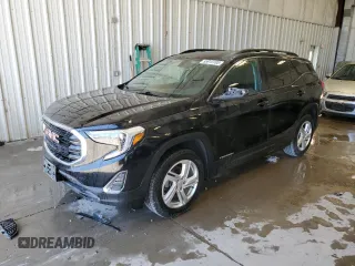 2018 GMC Terrain SLE z VIN 3GKALTEV5JL298166, wystawiony jako Copart lot #55913185 z przebiegiem 72 455 mil mil oraz Nie do naprawy. Historia ofert i sprzedaży dostępna na DreamBid. Obrazek 1.