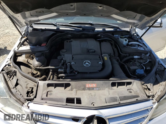 2012 Mercedes-Benz C 250 Sport with VIN WDDGF4HB8CR196219, listed as a Copart auction lot 63240835 with 94,411 mi miles and Salvage title. Bid and sale history available at DreamBid. Image 11.