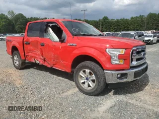 2017 Ford F-150 XL with VIN 1FTEW1EF5HKC65794, listed as a Copart auction lot 73113074 with Not provided miles and Salvage title. Bid and sale history available at DreamBid. Image 4.