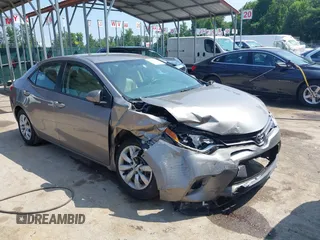2016 Toyota Corolla L with VIN 2T1BURHEXGC736106, listed as a IAAI auction lot 42453466 with 162,257 mi miles and . Bid and sale history available at DreamBid. Image 1.