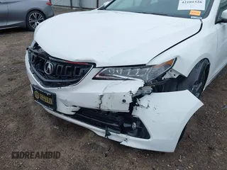 2015 Acura TLX Advance with VIN 19UUB2F74FA003547, listed as a IAAI auction lot 42101526 with 129,388 mi miles and . Bid and sale history available at DreamBid. Image 6.