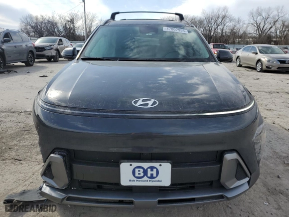 2024 Hyundai Kona Limited with VIN KM8HE3A31RU130398, listed as a Copart auction lot 47002955 with 5,088 mi miles and Salvage Title. Bid and sale history available at carsss.com. Image 5.