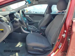 2016 Hyundai Elantra SE with VIN 5NPDH4AE6GH772186, listed as a Copart auction lot 62718325 with 97,667 mi miles and Salvage title. Bid and sale history available at DreamBid. Image 7.
