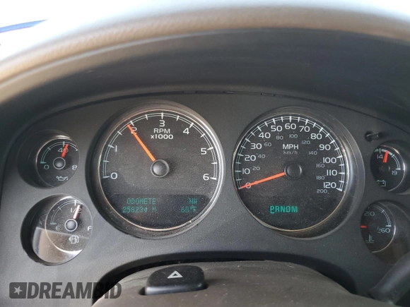 2012 GMC Yukon XL SLE with VIN 1GKS1HE01CR262708, listed as a Copart auction lot 48419475 with 258,234 mi miles and Salvage Title. Bid and sale history available at carsss.com. Image 9.