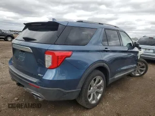 2020 Ford Explorer Platinum with VIN 1FM5K8HC3LGA07125, listed as a Copart auction lot 53903915 with 67,469 mi miles and Salvage title. Bid and sale history available at DreamBid. Image 3.