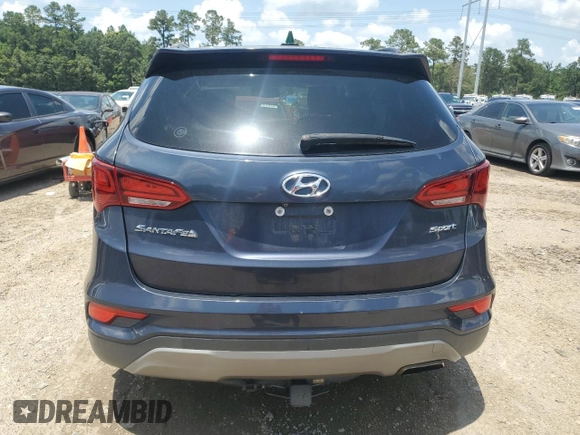 2017 Hyundai Santa Fe 2.4L with VIN 5XYZU3LB4HG421235, listed as a Copart auction lot 62025245 with 103,024 mi miles and Clean title. Bid and sale history available at DreamBid. Image 7.