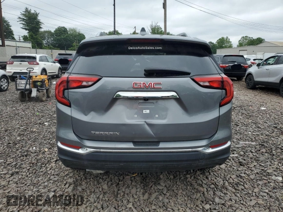 2020 GMC Terrain SLT with VIN 3GKALPEV7LL236357, listed as a Copart auction lot 59584695 with Not provided miles and Non repairable. Bid and sale history available at DreamBid. Image 6.