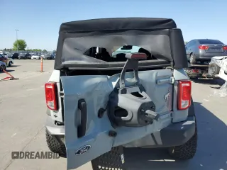 2021 Ford Bronco with VIN 1FMDE5BH0MLA73646, listed as a Copart auction lot 52764735 with 60,607 mi miles and Salvage title. Bid and sale history available at DreamBid. Image 6.