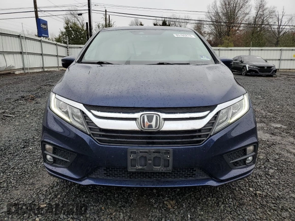 2019 Honda Odyssey EX-L with VIN 5FNRL6H78KB053679, listed as a Copart auction lot 85165274 with 45,371 mi miles and Salvage Title. Bid and sale history available at DreamBid. Image 5.