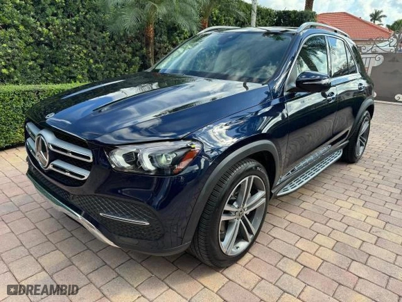 2022 Mercedes-Benz GLE with VIN 4JGFB4JB5NA765004, listed as a Copart auction lot 74955654 with 19,656 mi miles and Clean Title. Bid and sale history available at carsss.com. Image 1.