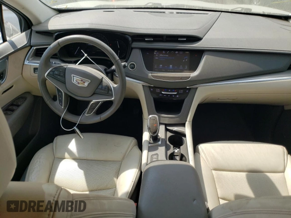 2018 Cadillac XT5 Luxury AWD with VIN 1GYKNDRS2JZ182863, listed as a Copart auction lot 64596154 with 60,951 mi miles and Salvage Title. Bid and sale history available at DreamBid. Image 8.