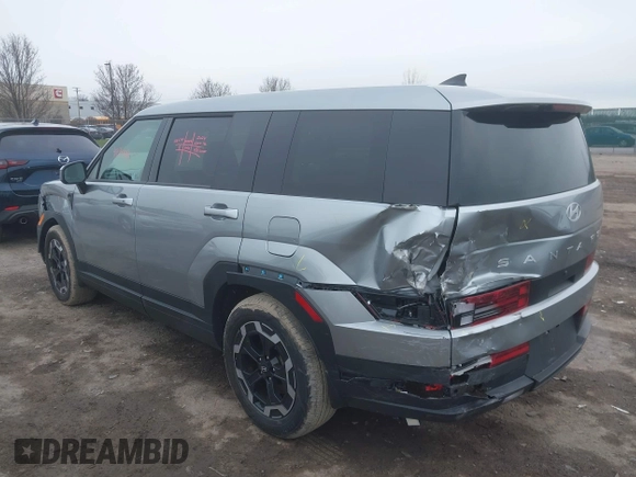 2024 Hyundai Santa Fe SE with VIN 5NMP1DGL2RH041164, listed as a IAAI auction lot 41976008 with 5,584 mi miles and . Bid and sale history available at DreamBid. Image 3.