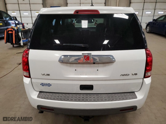2006 Saturn VUE with VIN 5GZCZ634X6S852615, listed as a Copart auction lot 53688235 with 217,692 mi miles and Salvage Title. Bid and sale history available at carsss.com. Image 6.