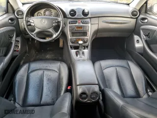 2003 Mercedes-Benz CLK-Class 3.2L with VIN WDBTJ65J63F034541, listed as a Copart auction lot 80896884 with 192,984 mi miles and Salvage Title. Bid and sale history available at carsss.com. Image 8.
