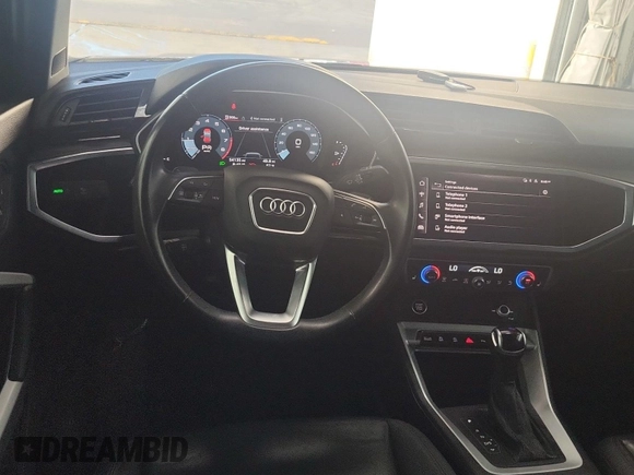 2023 Audi Q3 S line Premium with VIN WA1DECF32P1108964, listed as a IAAI auction lot 42889692 with 54,133 mi miles and . Bid and sale history available at DreamBid. Image 12.