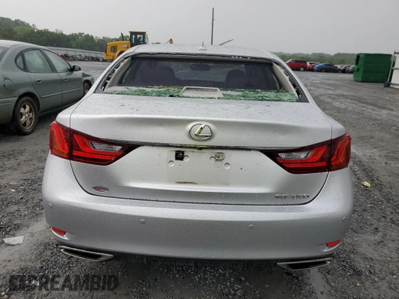 2013 Lexus GS 350 with VIN JTHBE1BL9D5008614, listed as a Copart auction lot 53536694 with 130,556 mi miles and Salvage Title. Bid and sale history available at carsss.com. Image 6.