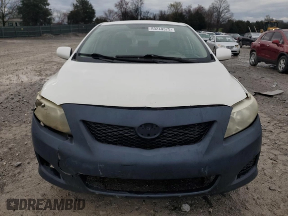 2010 Toyota Corolla with VIN 2T1BU4EE9AC293414, listed as a Copart auction lot 50240375 with 271,502 mi miles and Clean Title. Bid and sale history available at carsss.com. Image 5.