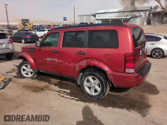 2007 Dodge Nitro SLT with VIN 1D8GT58KX7W527514, listed as a Copart auction lot 51366055 with 205,590 mi miles and Salvage Title. Bid and sale history available at carsss.com. Image 2.