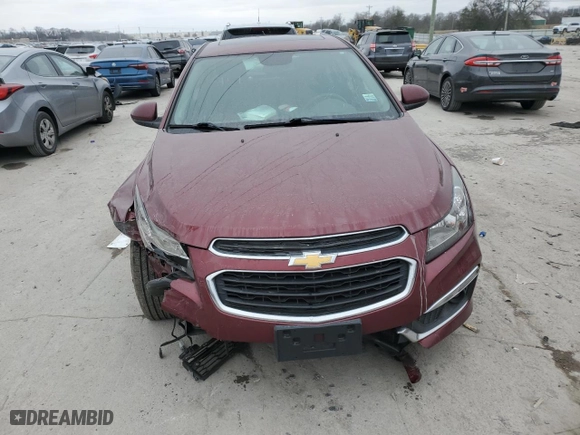 2015 Chevrolet Cruze LT with VIN 1G1PC5SB5F7121455, listed as a Copart auction lot 85923824 with 111,387 mi miles and Clean Title. Bid and sale history available at carsss.com. Image 5.