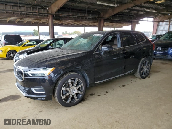 2018 Volvo XC60 Inscription with VIN YV4A22RLXJ1042353, listed as a Copart auction lot 46524545 with 41,884 mi miles and Salvage Title. Bid and sale history available at carsss.com. Image 1.