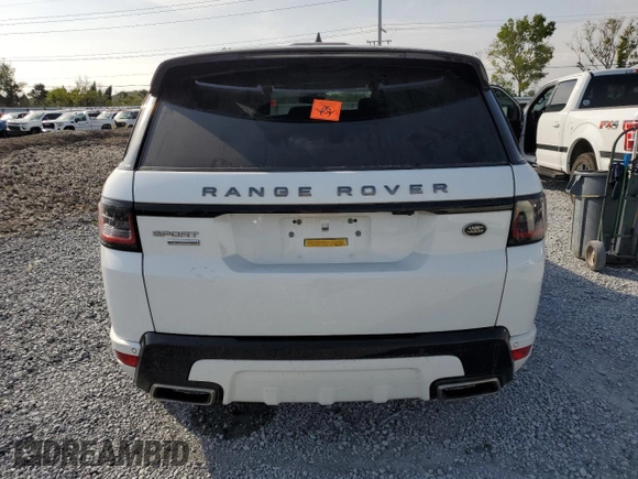 2018 Land Rover Range Rover Sport with VIN SALWR2RE0JA192874, listed as a Copart auction lot 50208775 with Not Provided miles and Salvage Title. Bid and sale history available at carsss.com. Image 6.
