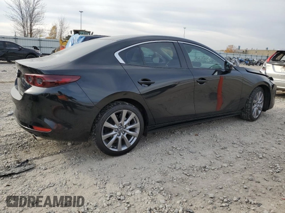 2021 Mazda 3 Preferred with VIN JM1BPBCL1M1342207, listed as a Copart auction lot 76626354 with 59,715 mi miles and Salvage Title. Bid and sale history available at DreamBid. Image 3.