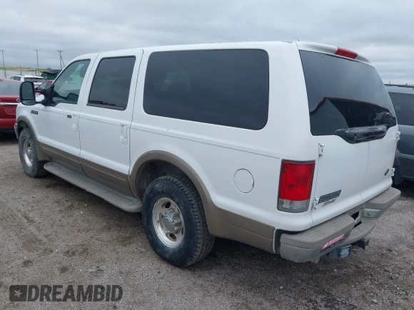 2000 Ford Excursion Limited с VIN 1FMNU42S6YEC01279, выставлен на аукционе IAAI как лот 42320864 с пробегом 118 764 миль миль и . История ставок и продаж доступна на DreamBid. Изображение 3.