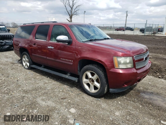 2008 Chevrolet Suburban LTZ with VIN 3GNFK16368G103448, listed as a Copart auction lot 51677845 with 202,586 mi miles and Clean Title. Bid and sale history available at carsss.com. Image 4.