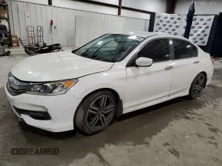 2017 Honda Accord Sedan Sport with VIN 1HGCR2F51HA227948, listed as a Copart auction lot 83462484 with 112,247 mi miles and Salvage Title. Bid and sale history available at carsss.com. Image 1.