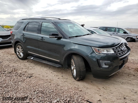 2016 Ford Explorer XLT with VIN 1FM5K7D88GGD34122, listed as a Copart auction lot 51206675 with 74,243 mi miles and Salvage Title. Bid and sale history available at carsss.com. Image 4.