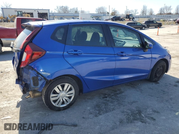2016 Honda Fit LX with VIN JHMGK5H56GX021294, listed as a Copart auction lot 48350965 with 143,840 mi miles and Salvage Title. Bid and sale history available at carsss.com. Image 3.