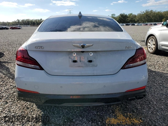 2020 Genesis G70 2.0T с VIN KMTG44LA6LU045408, выставлен на аукционе Copart как лот 80941524 с пробегом 79 302 миль миль и На запчасти • Non repairable. История ставок и продаж доступна на DreamBid. Изображение 6.